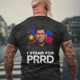 Itand For Prrd Digong Duterte フィリピン フリー Du30 メンズTシャツ バックプリント 高齢者への贈り物