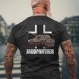 Jagdpanther ハンティング パンサー ドイツ戦車 デストロイヤー メンズTシャツ バックプリント 高齢者への贈り物