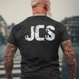 Jcs メンズTシャツ バックプリント 高齢者への贈り物