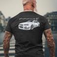 Jdm Car R34-Spec Ii Rb26kyline Mine's-Spec N1 メンズTシャツ バックプリント 高齢者への贈り物