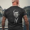Jfk John F Kennedy Presidentialouvenir President メンズTシャツ バックプリント 高齢者への贈り物