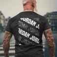 Jordanカモ柄グレーカモフラージュ メンズTシャツ バックプリント 高齢者への贈り物