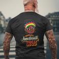 Junenth 1865 メンズTシャツ バックプリント 高齢者への贈り物
