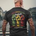 Junenth Emancipation Day Fists Black African June 19Th Men's T-shirt Back Print Gifts for Old Men