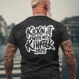 Kickin It With My Kinfolk Family Reunion 2025 Men's T-shirt Back Print Gifts for Old Men