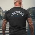 Lanzarote Islas Canarias -Intage Españaiajesacaciones Camiseta Hombre Estampado Espalda Regalos para ancianos