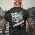 Life Picture Collection マリリン モンロー（1） メンズTシャツ バックプリント 高齢者への贈り物