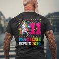 Magique Depuis 2014 Licorne Cadeaux D'anniversaire 11 Ans T-shirt imprimé au dos Cadeaux pour les vieillards