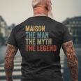 Maison The Man The Myth The Legend メンズTシャツ バックプリント 高齢者への贈り物