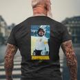 Maradona アルゼンチンヒゲ メンズTシャツ バックプリント 高齢者への贈り物
