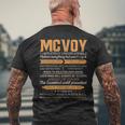 Mcvoy Completely Unexplainable Notices Everything But Won’T Say It Name Men's T-shirt Back Print Gifts for Old Men