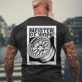 Meister Of Work 車用スタンスホイールのベストプロジェクト メンズTシャツ バックプリント 高齢者への贈り物