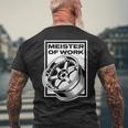 Meister Of Work 車用スタンスホイールのベストプロジェクト メンズTシャツ バックプリント 高齢者への贈り物