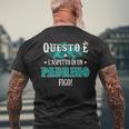 Miglior Padrino Del Mondouper Regalo Festa Del Papà T-shirt da uomo con stampa posteriore Regalos para ancianos