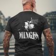 Mingus Jazz Wisdom ベーシスト ミュージシャン メンズTシャツ バックプリント 高齢者への贈り物