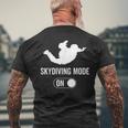 Mode Parachutisme Activé -Kydive Parachutisme T-shirt imprimé au dos Cadeaux pour les vieillards