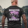 Monster Truck Mommy Monster Truck Are My Jam Truck Lovers Men's T-shirt Back Print Gifts for Old Men