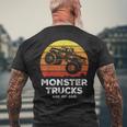 Monster Trucks Are My Jam シャツ モンスタートラック 面白い エンジン メンズTシャツ バックプリント 高齢者への贈り物