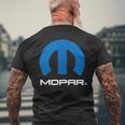 Mopar ロゴ メンズTシャツ バックプリント 高齢者への贈り物
