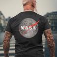 Nasa メンズTシャツ バックプリント 高齢者への贈り物