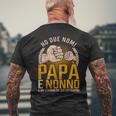 Nonno Regalo Festa Del Papà Maglia Nonno Regalo Nonno T-shirt da uomo con stampa posteriore Regalos para ancianos