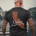 Oakleyオークリー カリフォルニア メンズTシャツ バックプリント 高齢者への贈り物