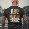 Papà Compleanno Crewafari Jungle Zoo Animali Bday Party T-shirt da uomo con stampa posteriore Regalos para ancianos