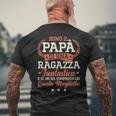 Papà Compleanno Padre Divertente Papà Figlia T-shirt da uomo con stampa posteriore Regalos para ancianos