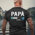Papa Loading Ciuccio Gravidanza Annuncio Futuro Papà T-shirt da uomo con stampa posteriore Regalos para ancianos