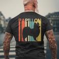 Papillon パピヨン メンズTシャツ バックプリント 高齢者への贈り物