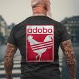 Pinoy シャツ ダメージ加工 チキン Adobo フィリピンシャツ メンズTシャツ バックプリント 高齢者への贈り物