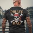 Pirate Dadkull クロスボーン 面白いお父さんギフト 父の日に メンズTシャツ バックプリント 高齢者への贈り物