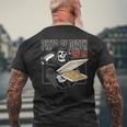 Pizza Of Death Pie Till I Die Grim Reaper Pizza Love メンズTシャツ バックプリント 高齢者への贈り物