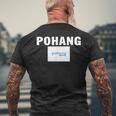 Pohang Flag Apparel ナショナルプライド お土産ギフト メンズTシャツ バックプリント 高齢者への贈り物