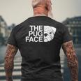 The Pug Face メンズTシャツ バックプリント 高齢者への贈り物