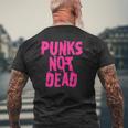 Punks Not Dead パンクズ・ノット・デッド メンズTシャツ バックプリント 高齢者への贈り物