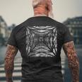 Pylon East London イングランド写真アートワーク アンティーク調 メンズTシャツ バックプリント 高齢者への贈り物