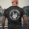 Retro Dad Birthday Fathers Day Cool Dads Club Men's T-shirt Back Print Gifts for Old Men