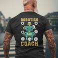 Robotics Robot Machine Engineer Robots Camiseta Hombre Estampado Espalda Regalos para ancianos