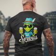 Servus Wiesn Gaudi – 面白いオクトーバーフェストビールバイエルンコスチューム メンズTシャツ バックプリント 高齢者への贈り物
