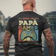 Sono Un Papà Gamer Regalo Divertente Per La Festa Del Papà T-shirt da uomo con stampa posteriore Regalos para ancianos