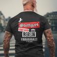 Stuttgart Football Kicken Clubwabian Fan Winner Trophy T-Shirt mit Rückendruck Geschenke für alte Männer