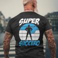 Superuocero Regalo Del Genero Festa Del Papà T-shirt da uomo con stampa posteriore Regalos para ancianos