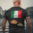 That's Amore ピザ パスタ好き イタリア料理 イタリア国旗 メンズTシャツ バックプリント 高齢者への贈り物