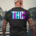 Thc Cinematoner Weedtoned Kiffer 420 カンナビス ボンジョイント メンズTシャツ バックプリント 高齢者への贈り物