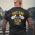 This Dad Has The Beston Ever 父の日 Fromon メンズTシャツ バックプリント 高齢者への贈り物