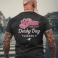 This Is My Derby Dayドレス 面白い競馬衣装 メンズTシャツ バックプリント 高齢者への贈り物