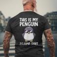 This Is My Penguin パジャマ シャツ キッズ ボーイズ ペンギン好き メンズTシャツ バックプリント 高齢者への贈り物