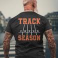 Trackeason フィールドスローアーズ ランナーショット 陸上競技 メンズTシャツ バックプリント 高齢者への贈り物