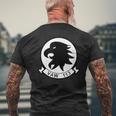 Vaw-113 空挺コマンド&コントロール飛行隊 113 ブラックイーグルス メンズTシャツ バックプリント 高齢者への贈り物